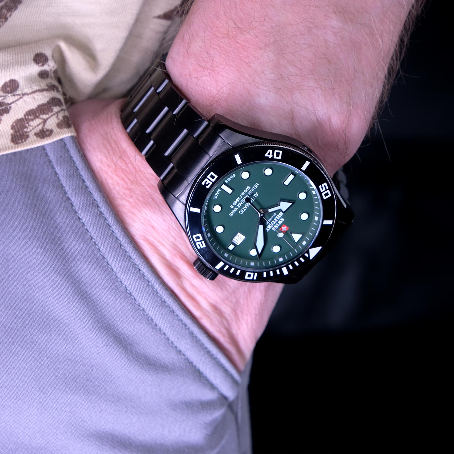Swiss Military SMA34075.08